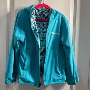 Kids Columbia lightweight reversible jacket